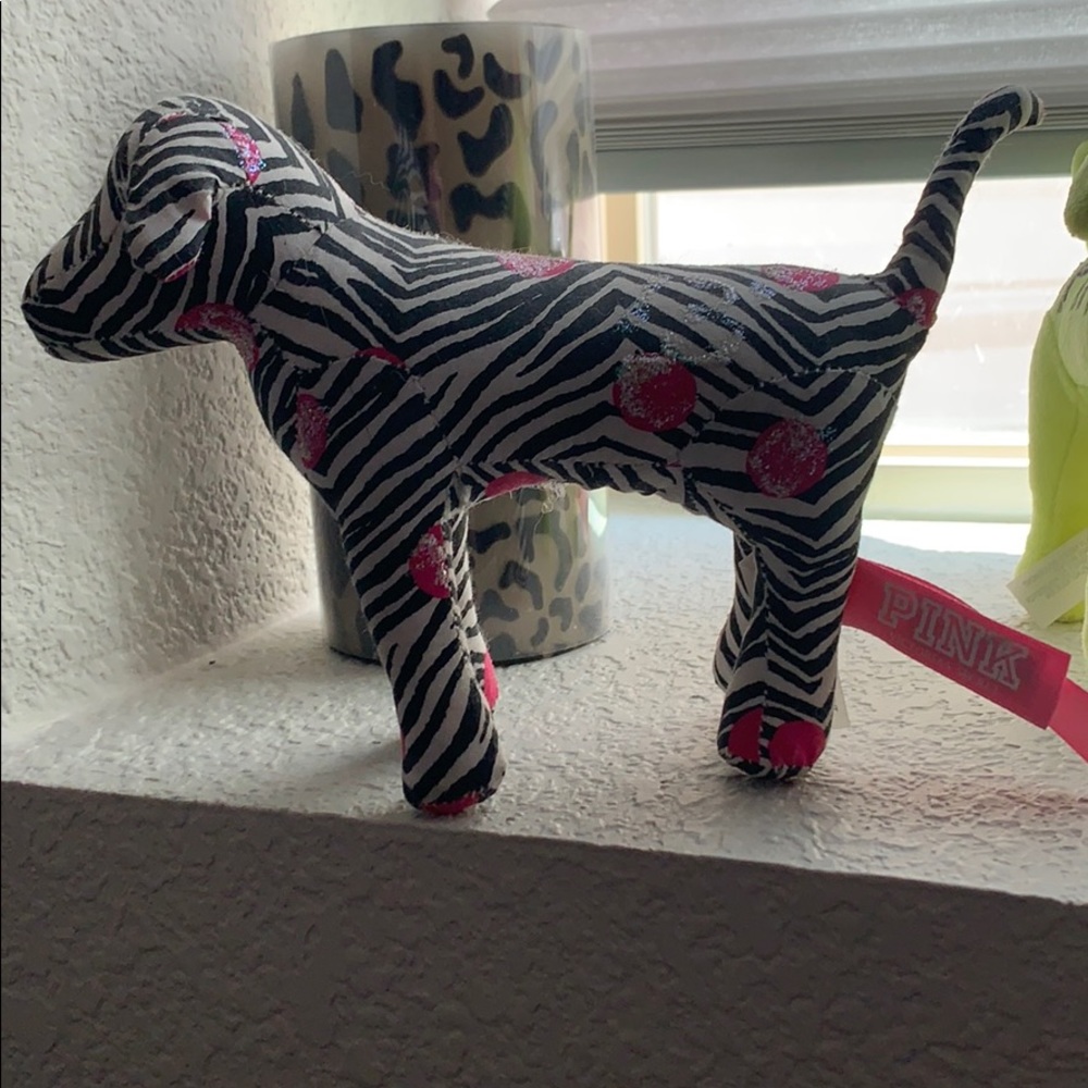 Pink mini dog